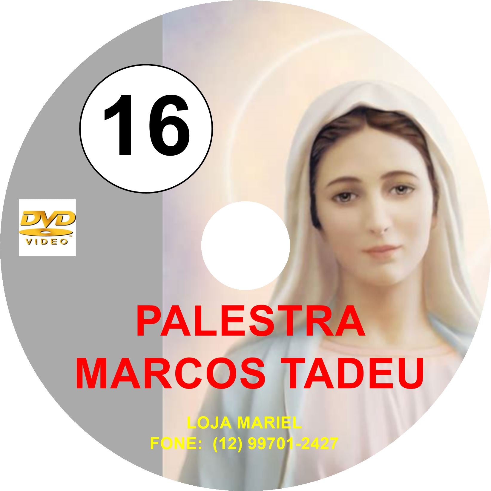 DVD Palestra Marcos Tadeu 16 DVD Palestra Marcos Tadeu 16